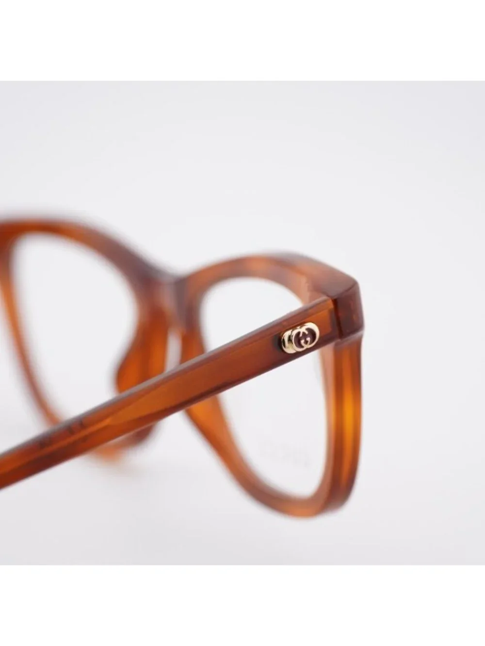 Gucci GG1945O 002 Eyeglasses Havana 50mm Cat Eye Frame